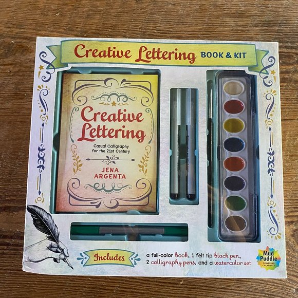 Creative Lettering Book & Kit Casual Calligraphy for the 21st Century Not Opened - Picture 1 of 2